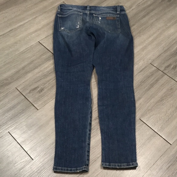 Joe’s Jeans “Keagan” Medium Wash Distressed Skinny Ankle Jeans size 26 - Picture 3 of 11